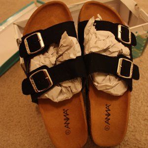 New two buckles sandals